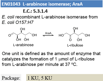 l-arabinose isomerase ; araa